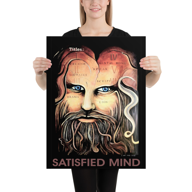 Satisfied Mind Poster
