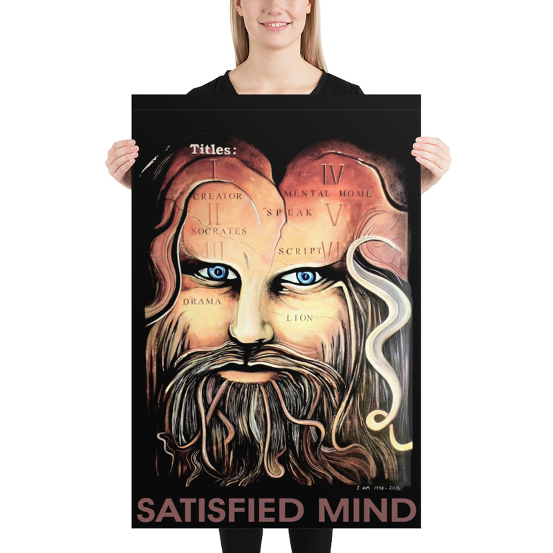 Satisfied Mind Poster