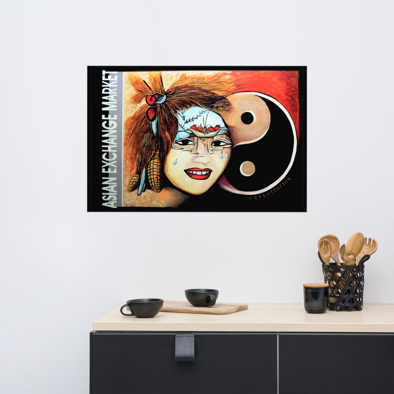 Asian Exchange Market Poster