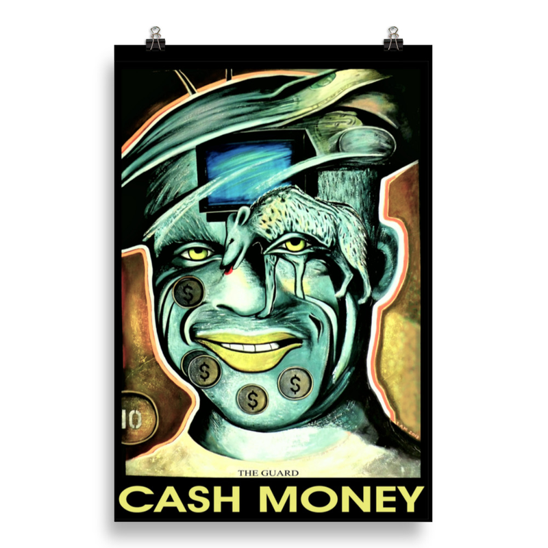 Cash Money Art Poster Hayna Spirit Guide