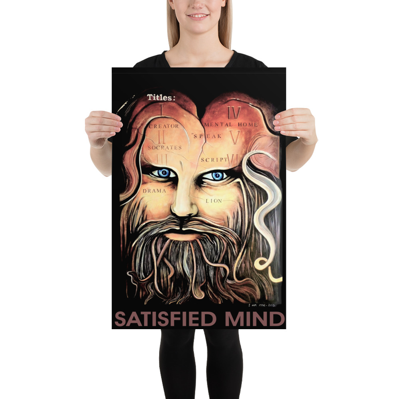 Satisfied Mind Poster