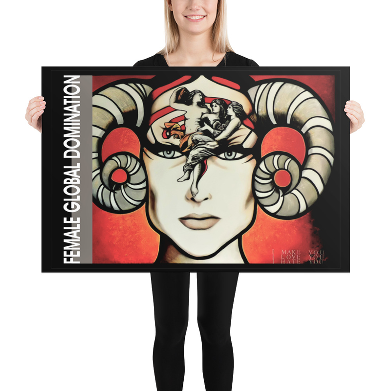 Female Global Domination Poster