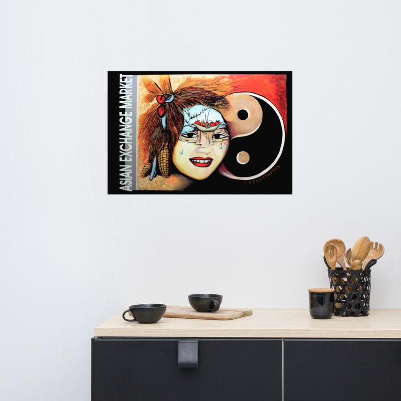 Asian Exchange Market Poster