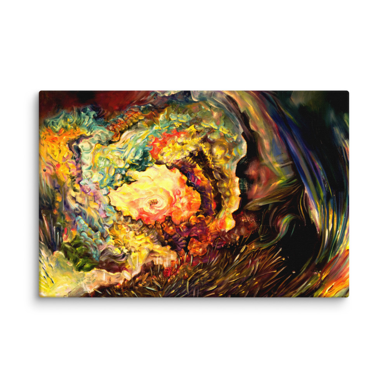 Abstract Colorful Canvas Art