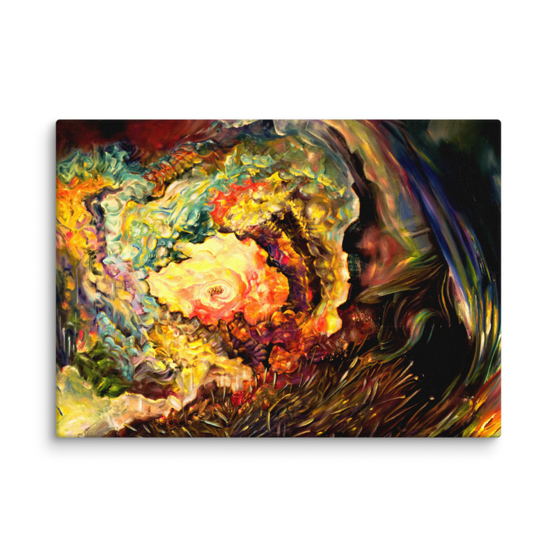 Abstract Colorful Canvas Art