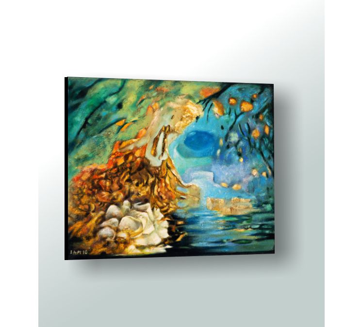 Abstract Nature-Inspired Painting