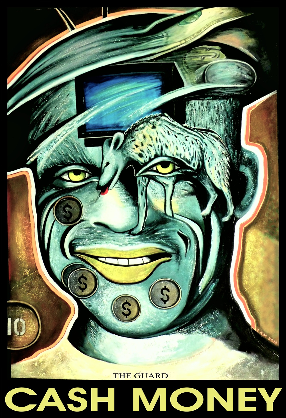 Cash Money Art Poster Hayna Spirit Guide