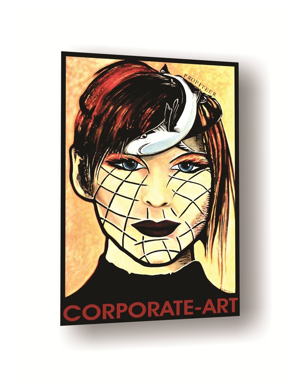 Corporate-Art Poster Original Painting 4ft x 6ft