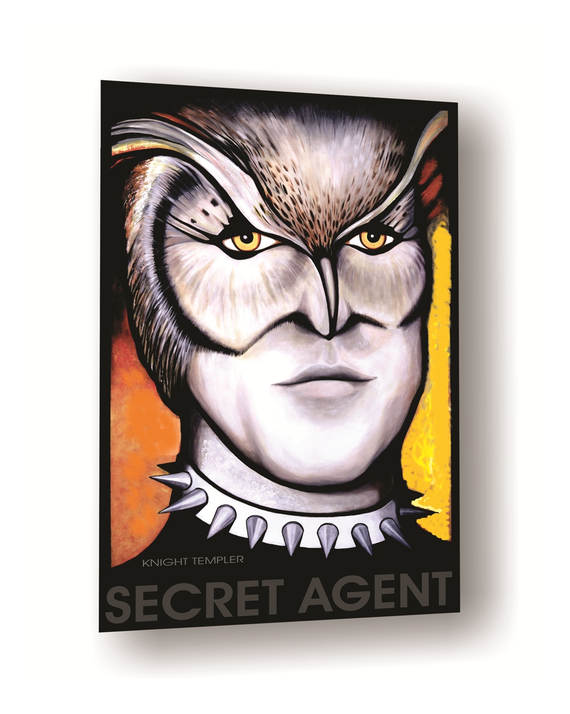 Secret Agent Poster Original Painting 4ft x 6ft