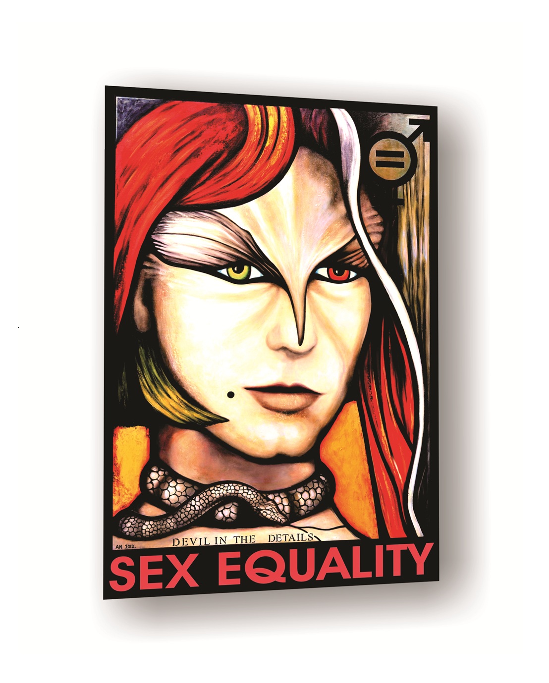 Sex Equality Poster Original Painting 4ft x 6ft