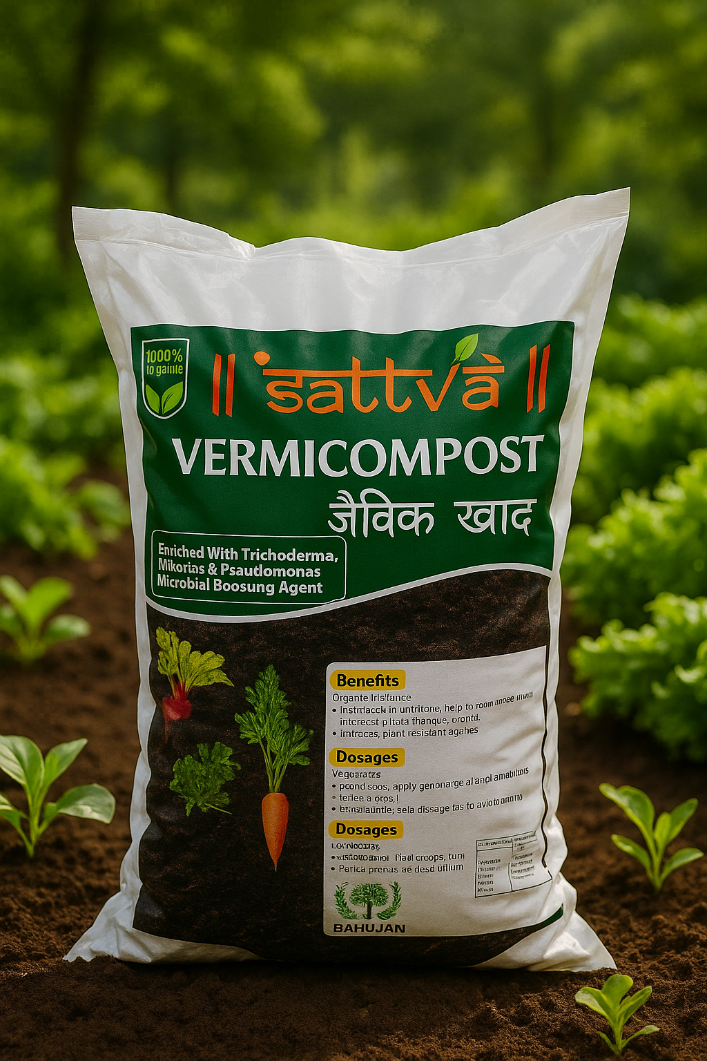 Sattva Vermicompost 5 Kg Pack