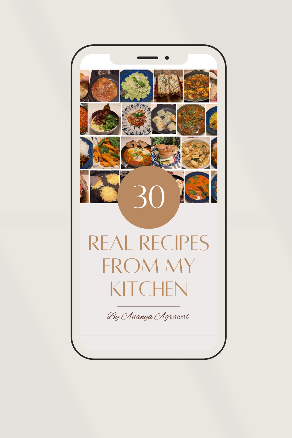 30 Real Recipes From My Kitchen (E-Book)