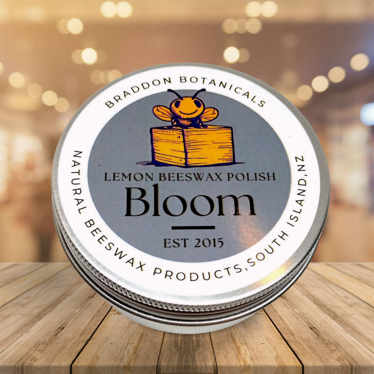 Bloom Lemon Beeswax Polish 2L Tub