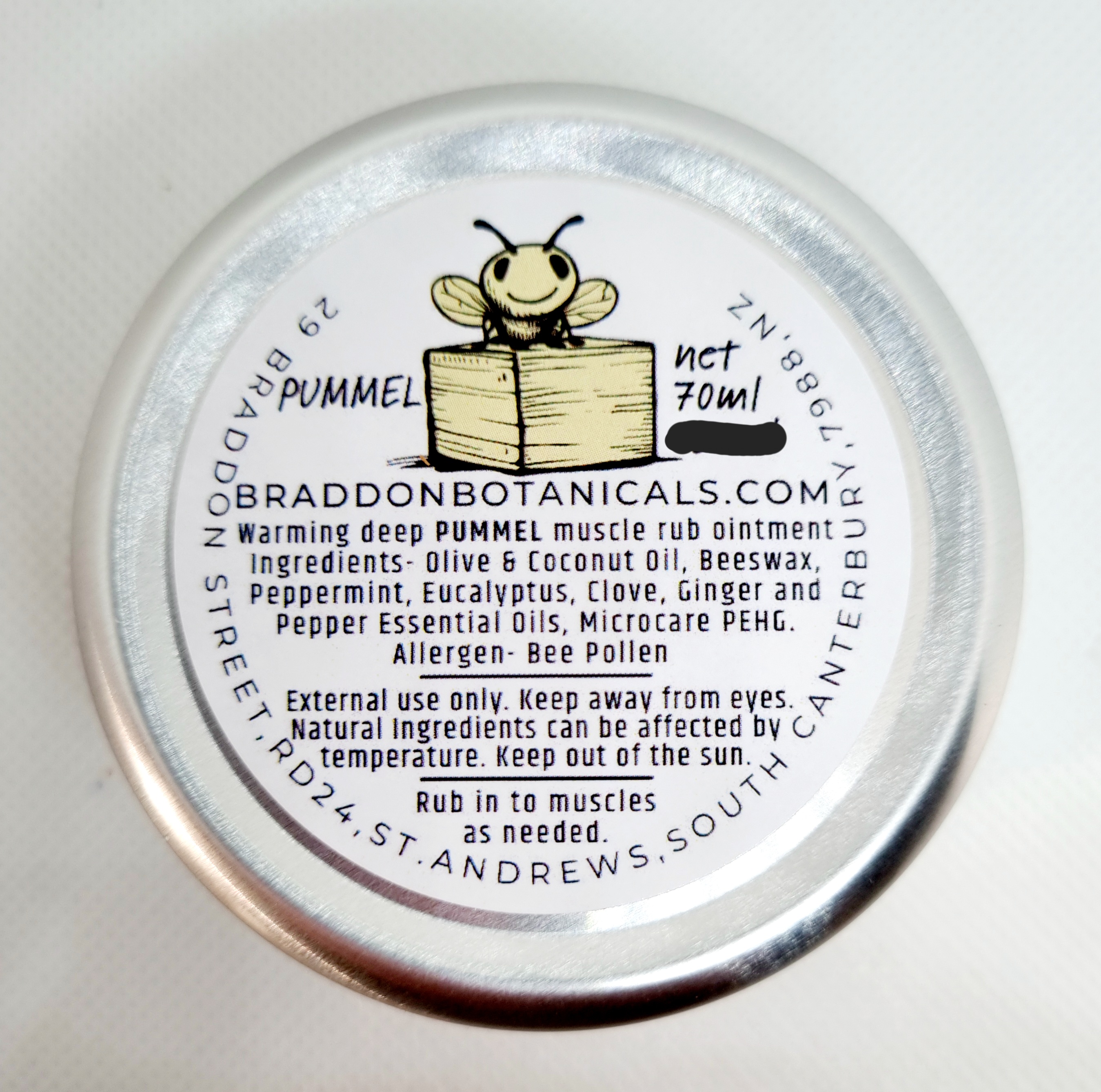 Pummel Warming Muscle Rub