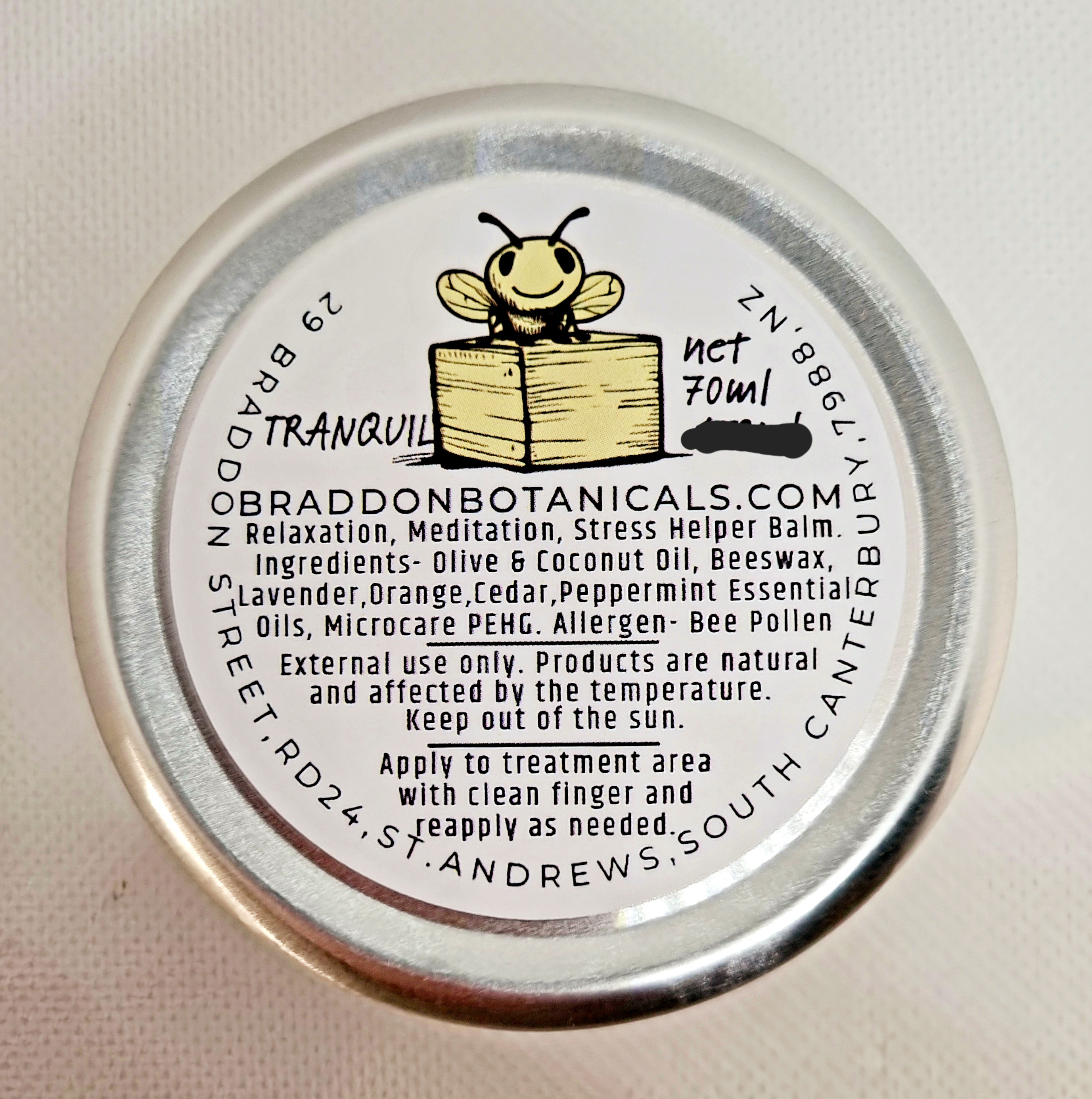 Tranquil De-Stress & Relax Salve