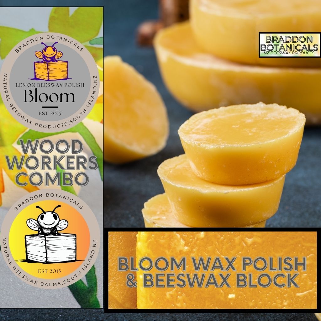 Bloom Wax Polish & Beeswax Block