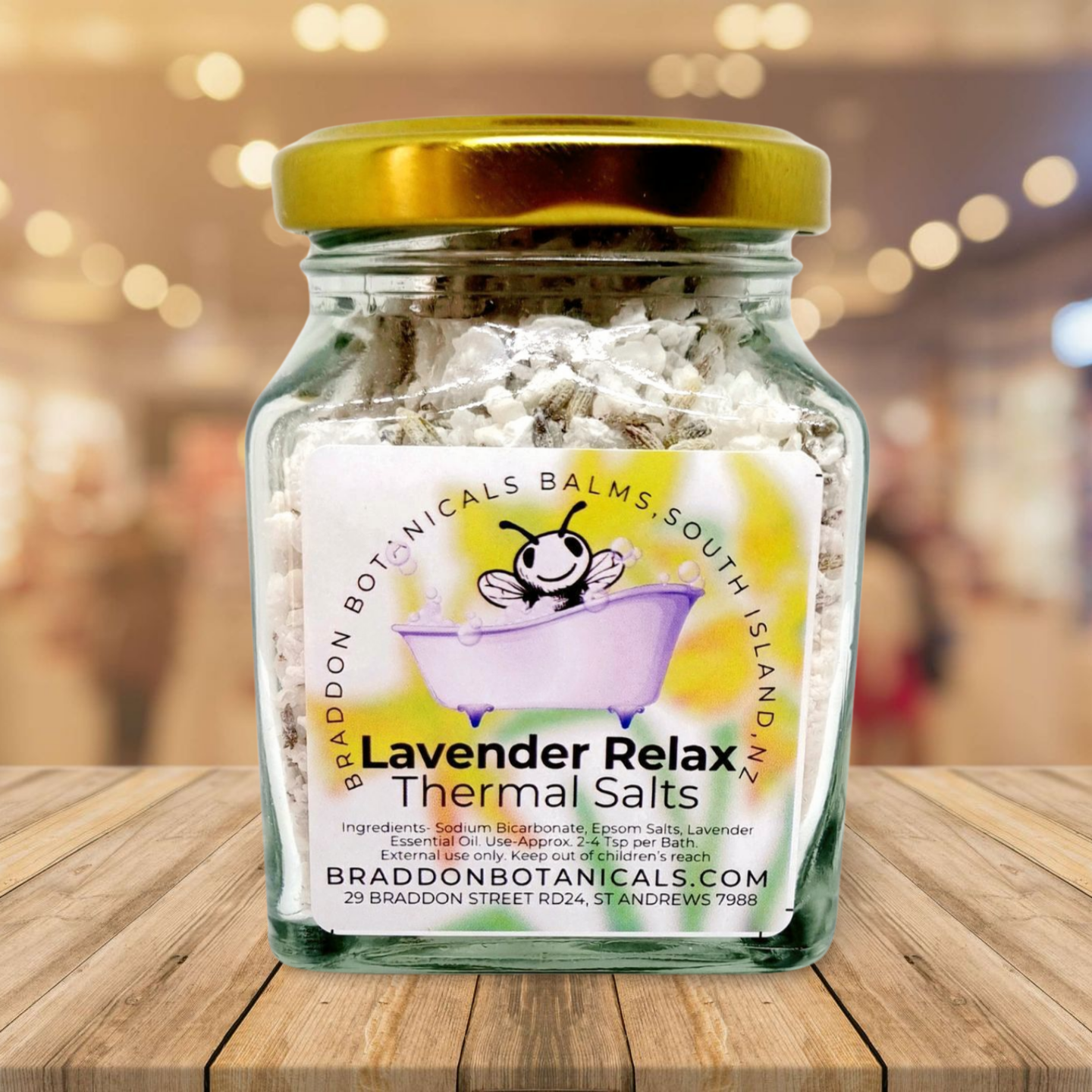 Lavender Relax Bath, Shower and Foot Salts