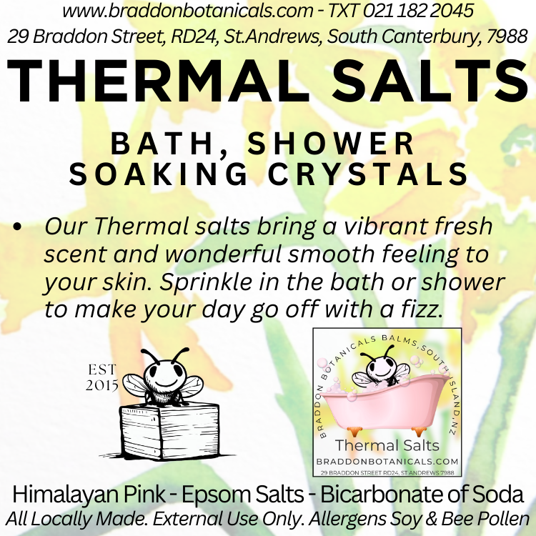 Relaxing Rose Petal Bath, Shower and Foot Salts