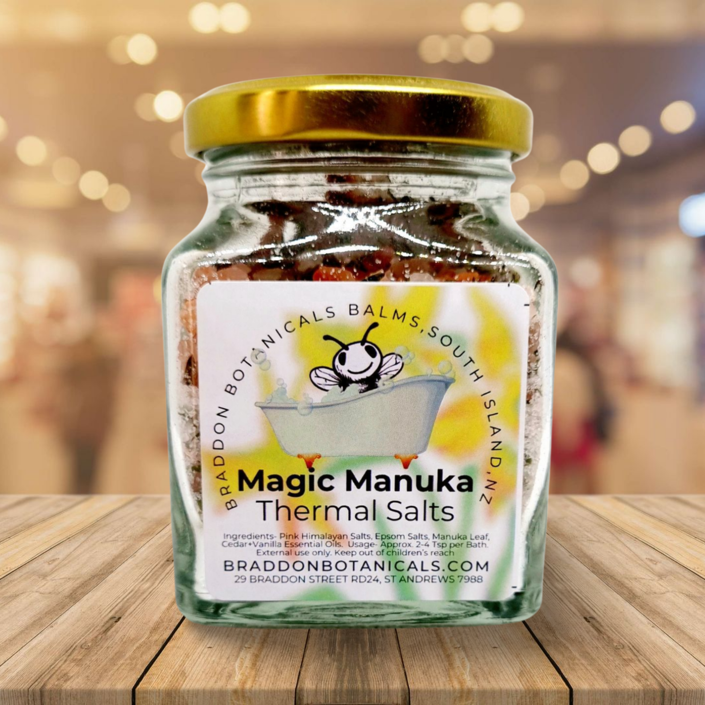 Magic Manuka Leaf Bath, Shower and Foot Salts
