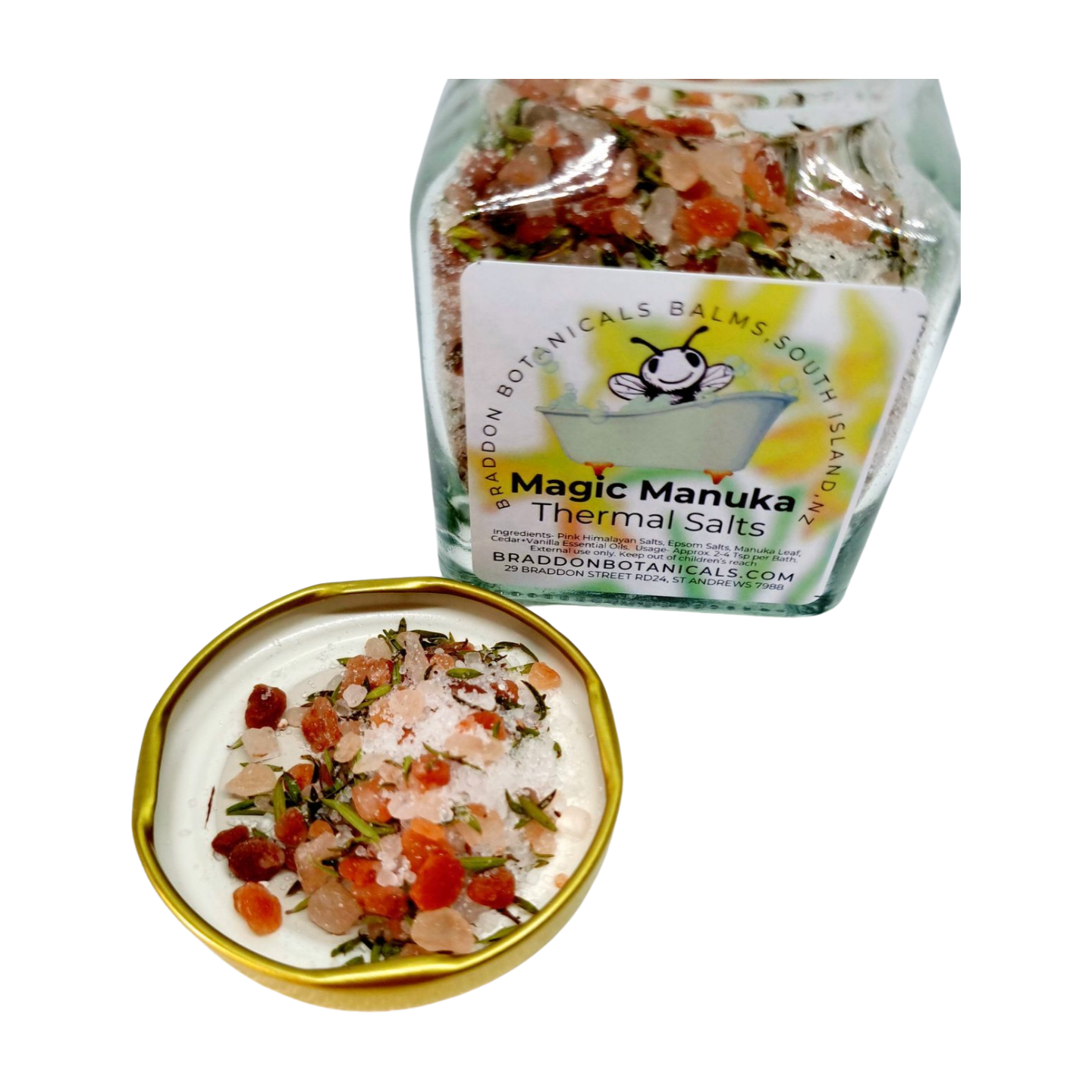 Magic Manuka Leaf Bath, Shower and Foot Salts