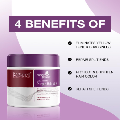 Karseell Maca Power Purple Hair Mask