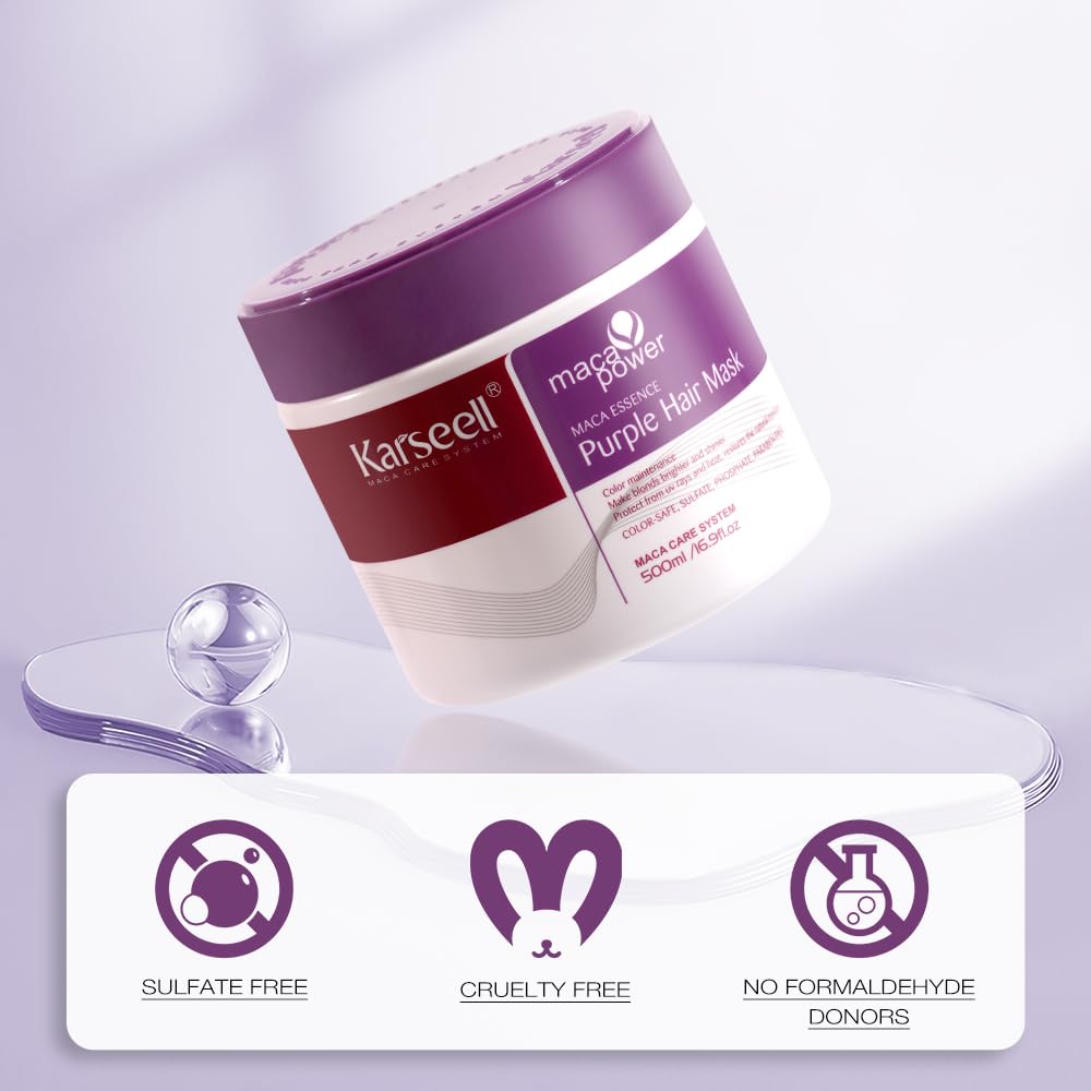 Karseell Maca Power Purple Hair Mask