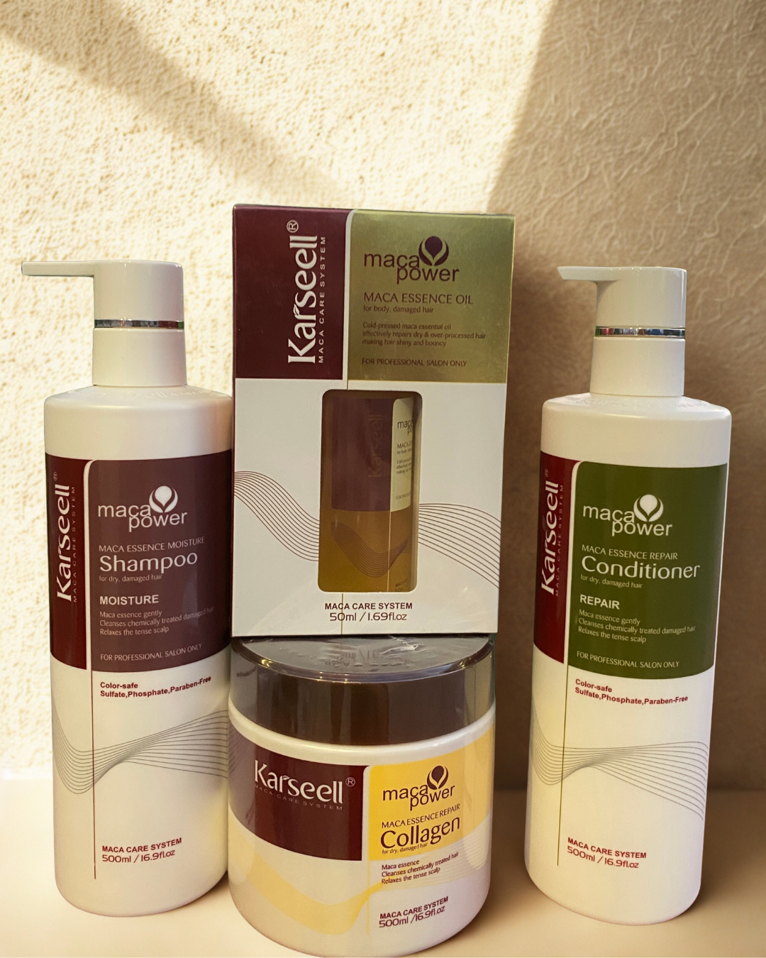 Karseell Dry Damage Hair care combo 4 pc set