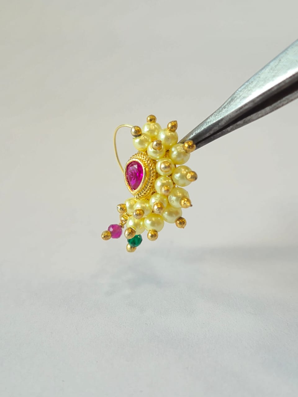 Traditional Gold Ring Nath