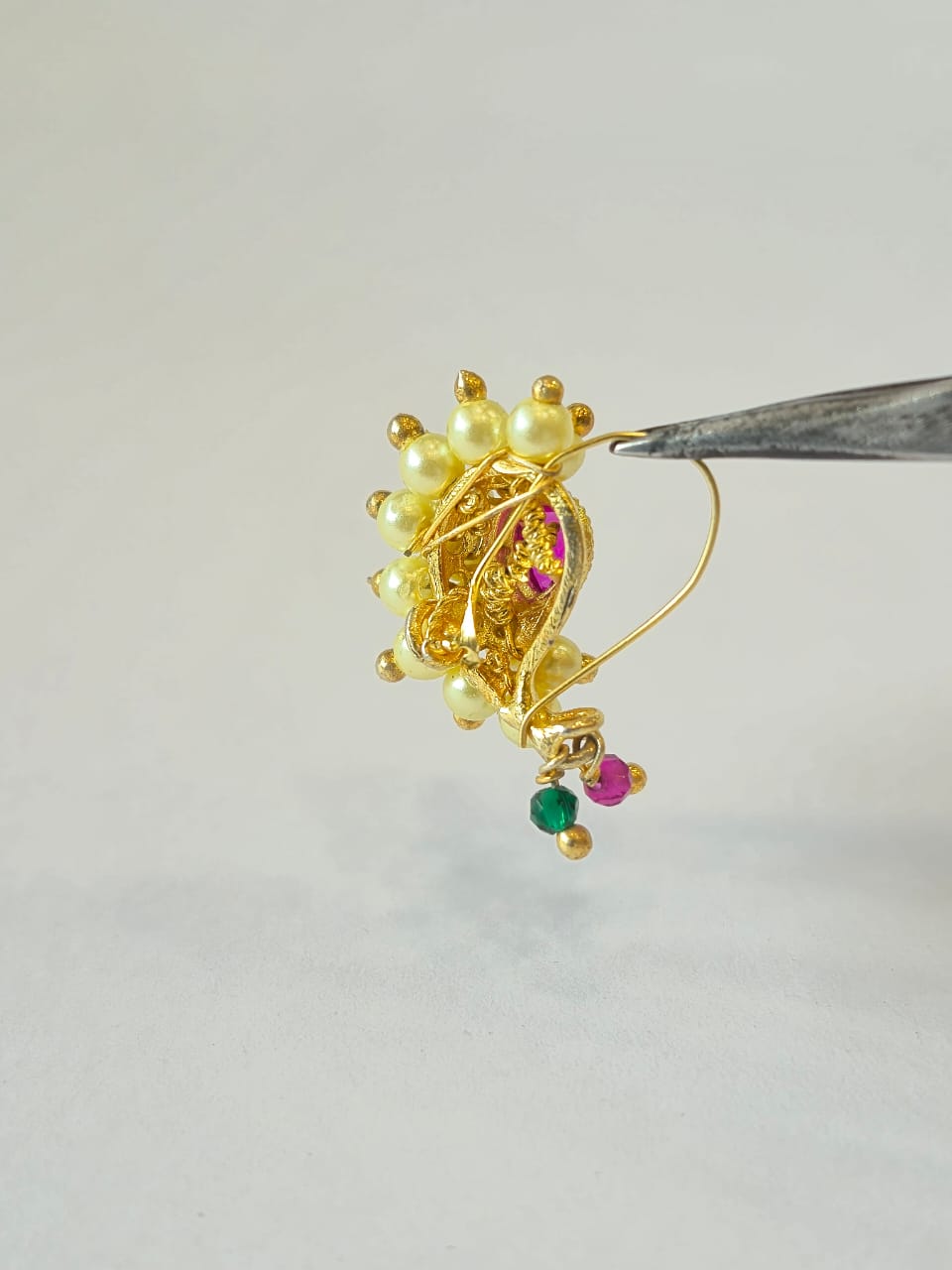 Traditional Gold Ring Nath