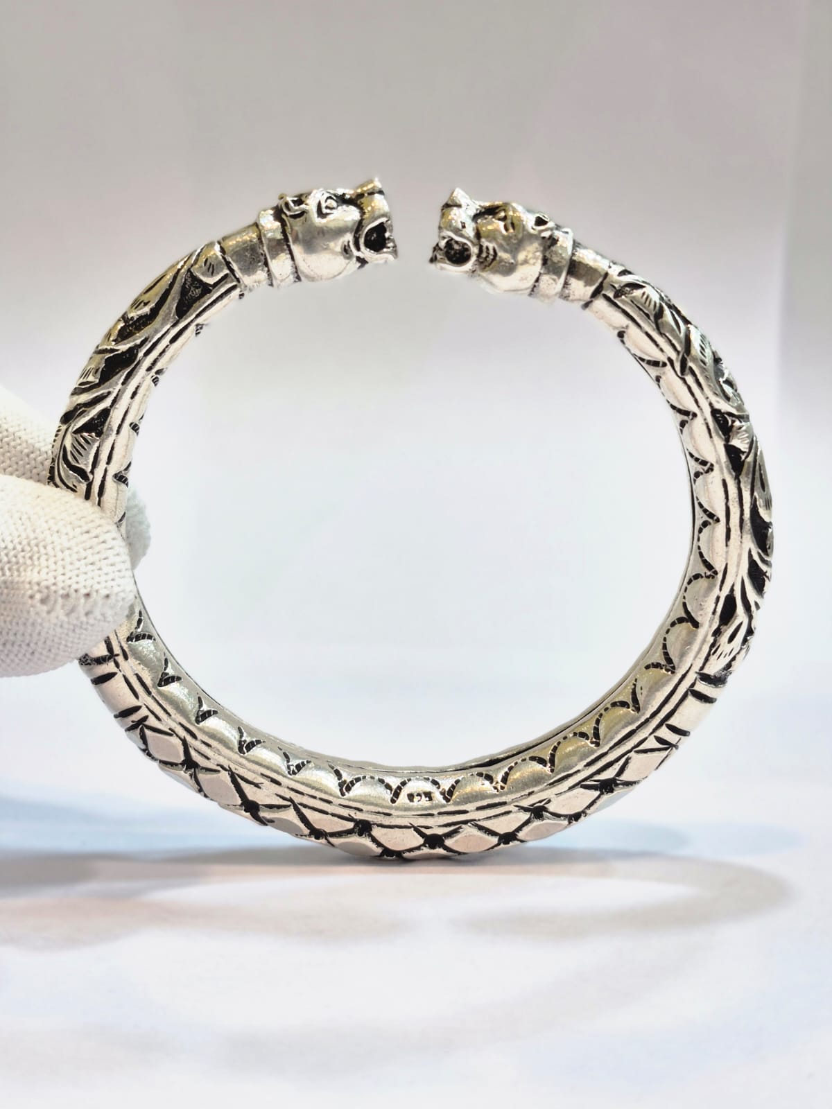 Handcrafted Silver Kada