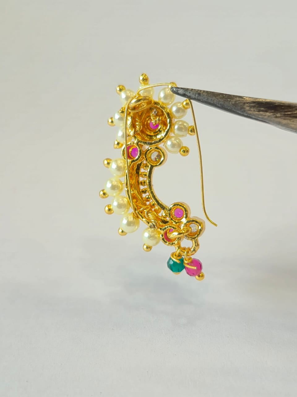 Traditional Designer Gold Nath