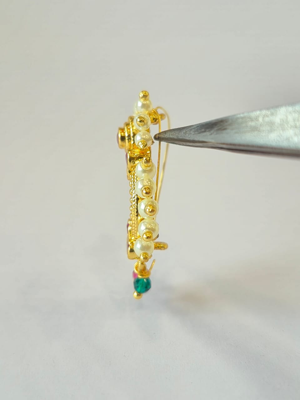 Traditional Designer Gold Nath