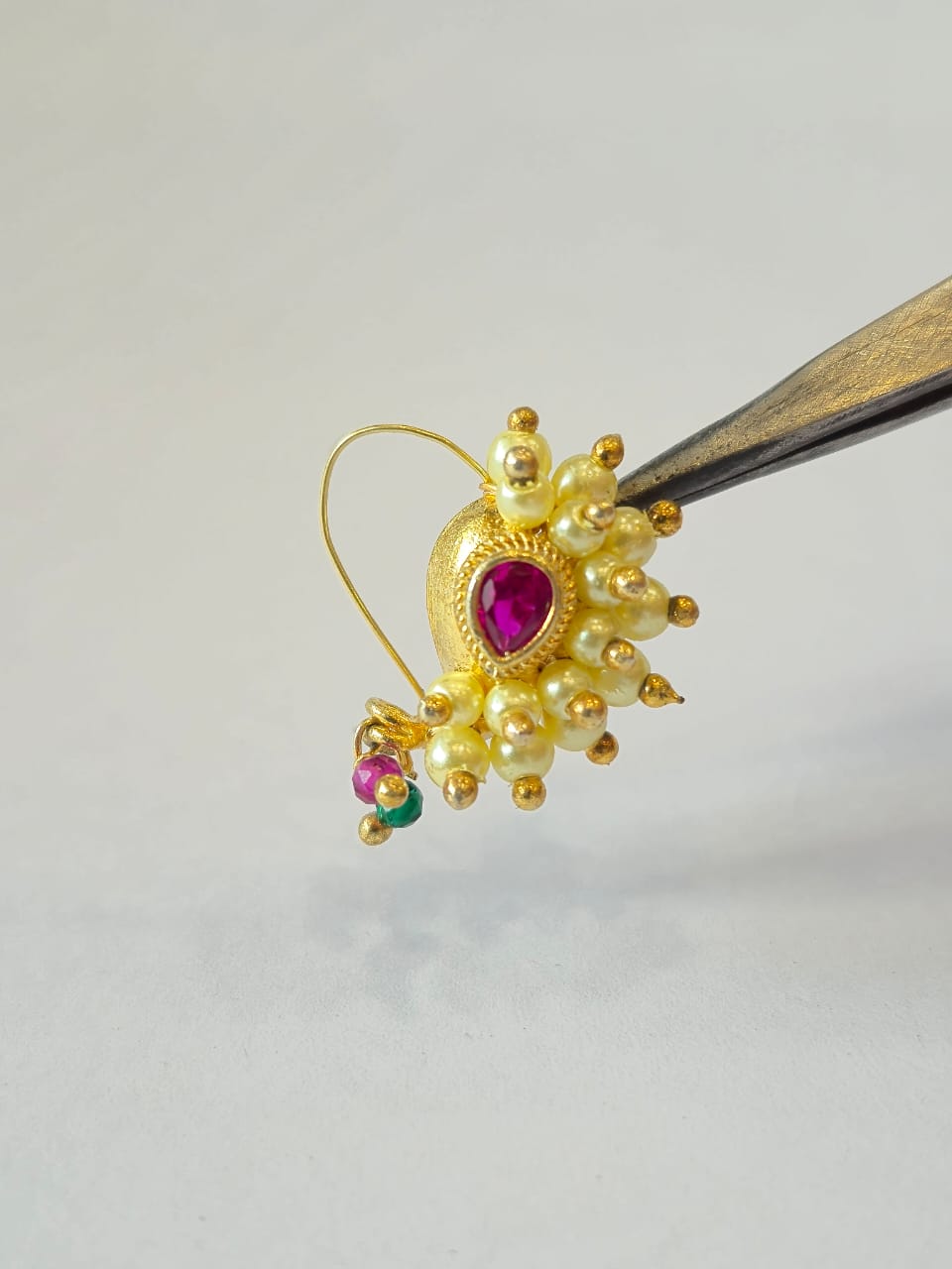 Traditional Gold Ring Nath