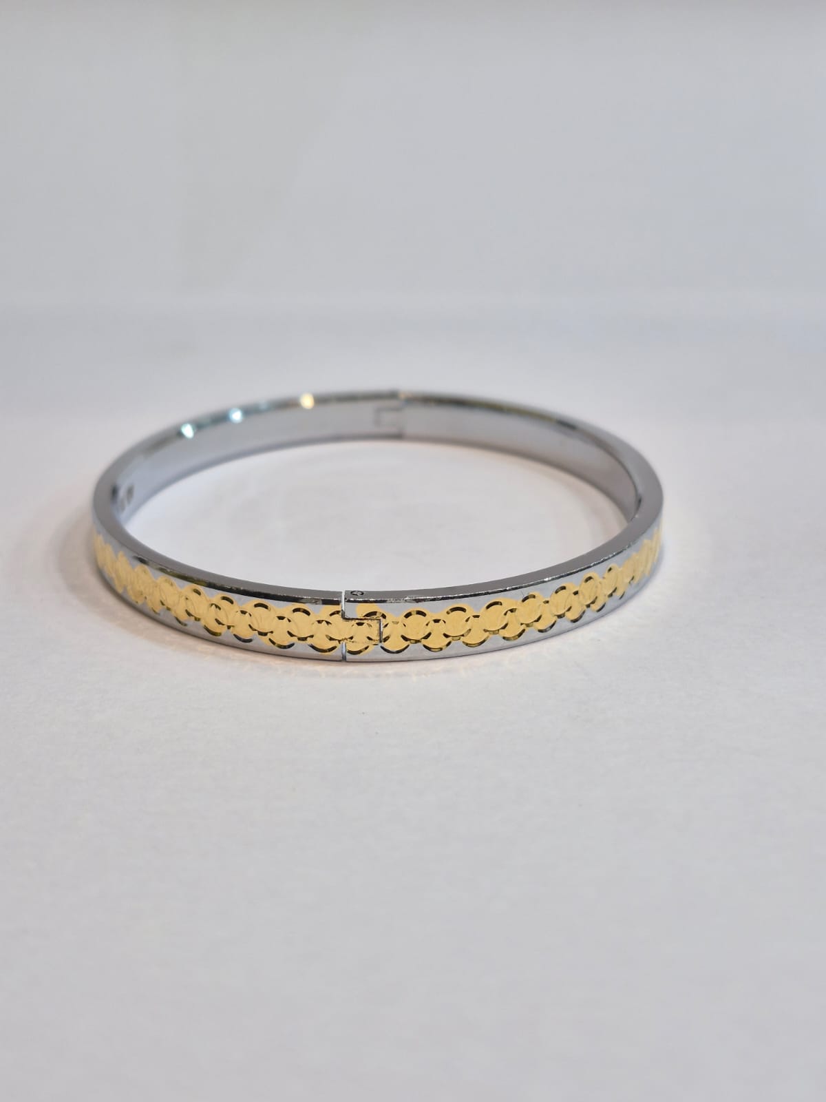 Elegant Two-Tone Bracelet