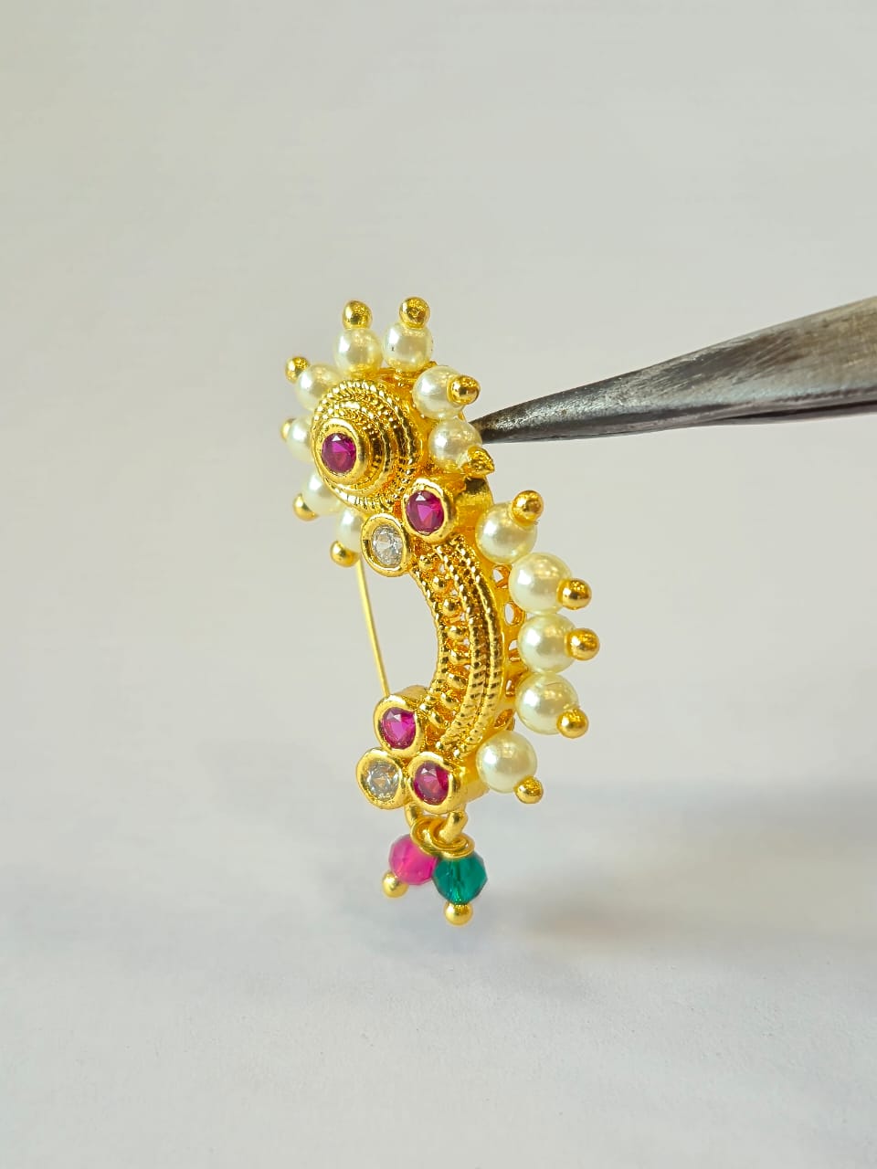 Traditional Designer Gold Nath