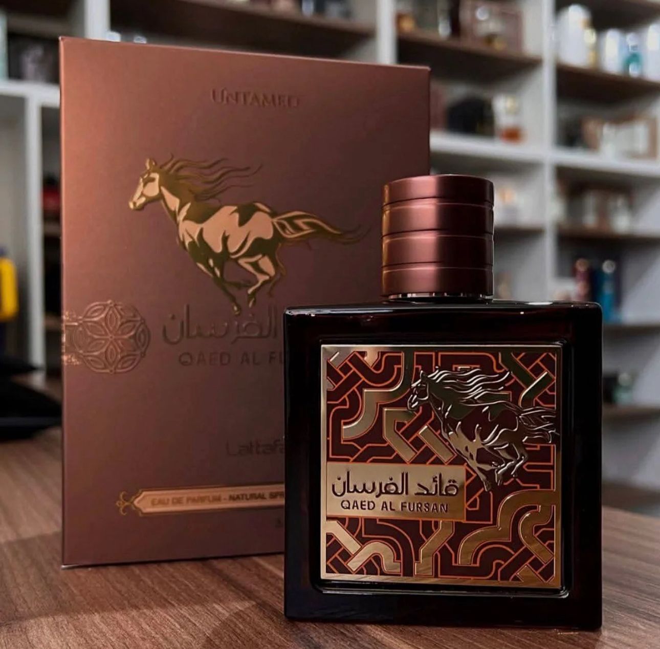 🔥 Lattafa Qaed Al Fursan Untamed Eau de Parfum 90 ml – Erkek