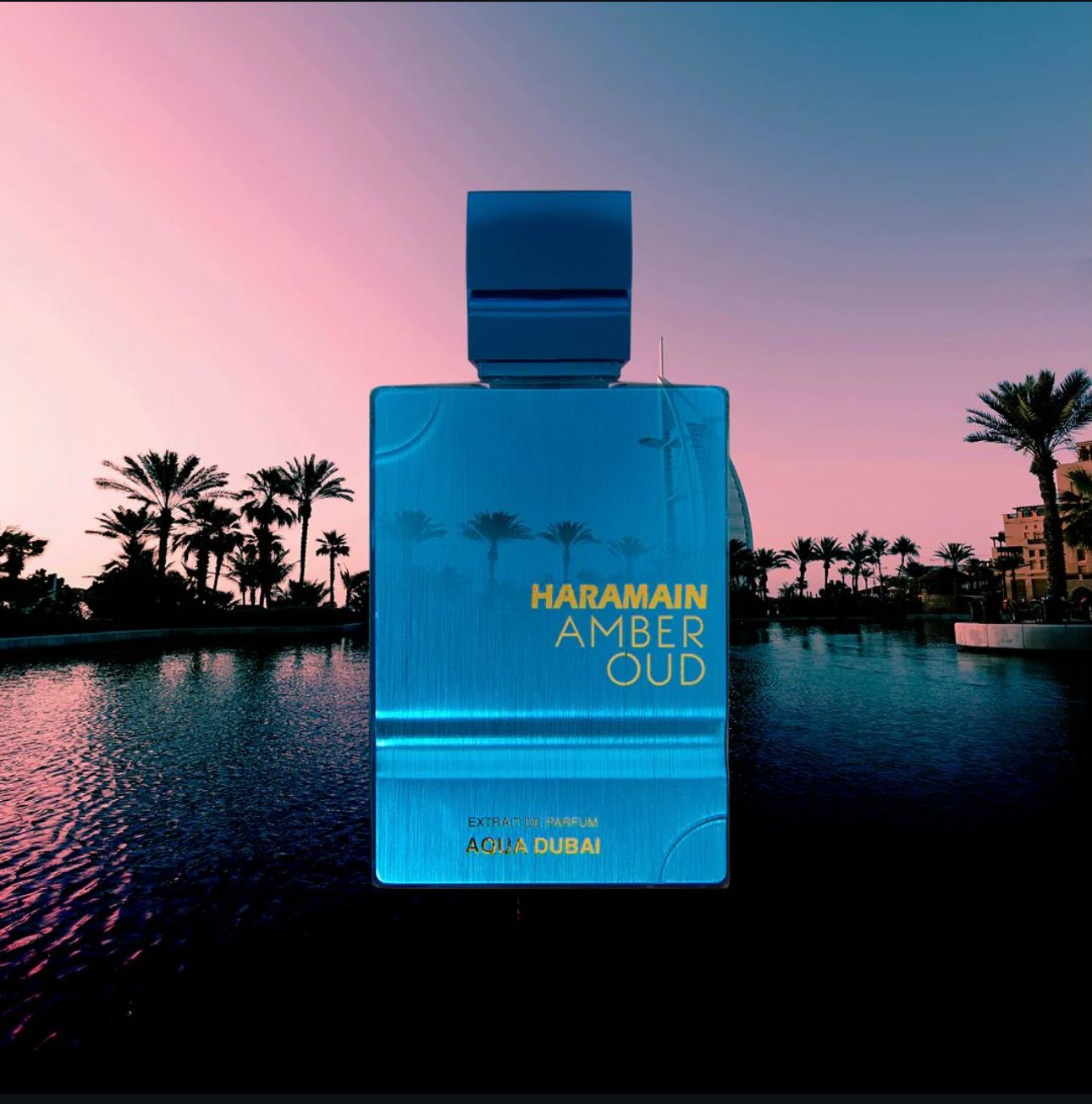 🌊 Al Haramain Amber Oud Aqua Dubai Eau de Parfum 100ml – Erkek Parfümü