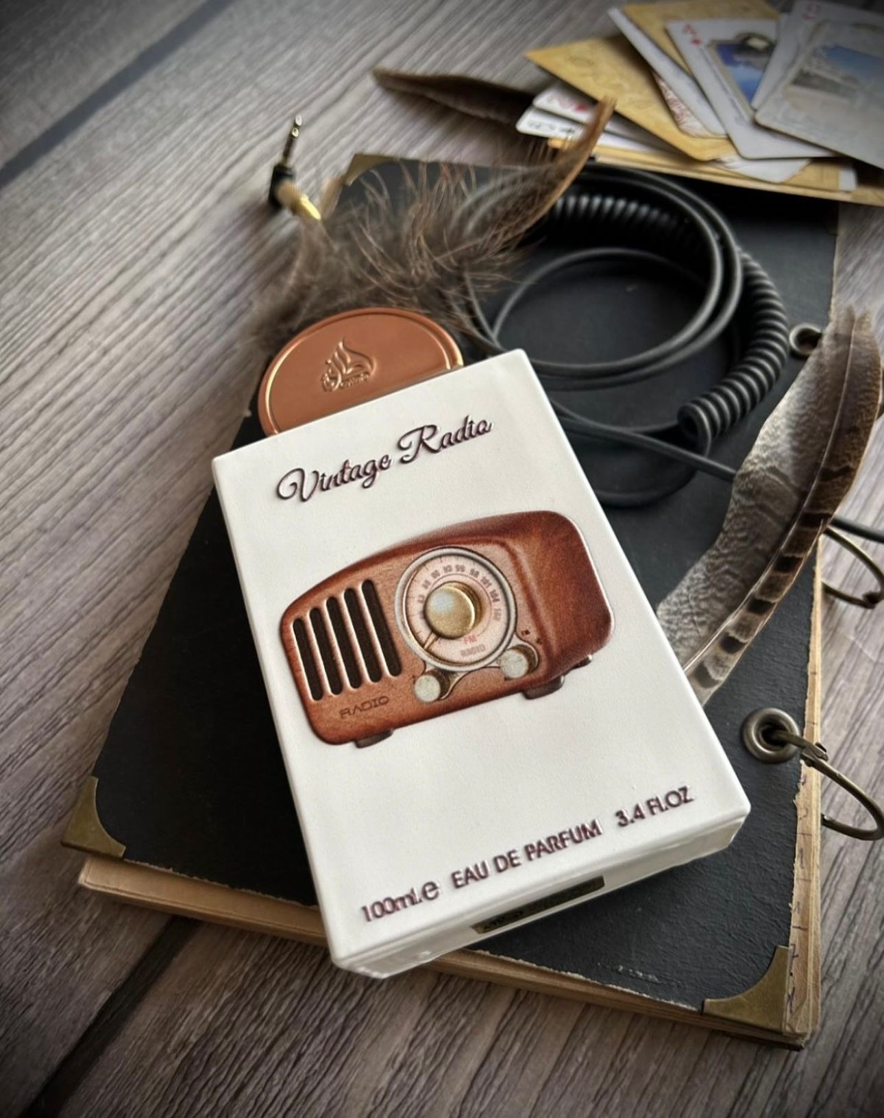 🔥 Lattafa Vintage Radio Eau de Parfum 100 ml – Erkek