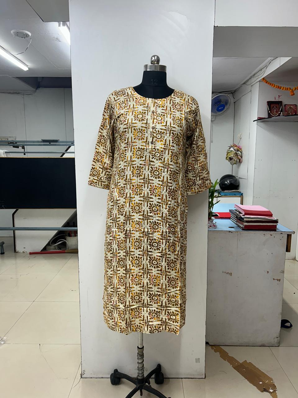 Printed Cotton Kurti