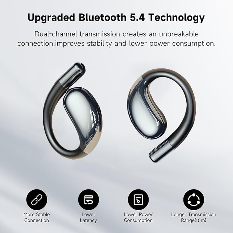 New Open Ear Headphones Pain-Free Earbuds J500