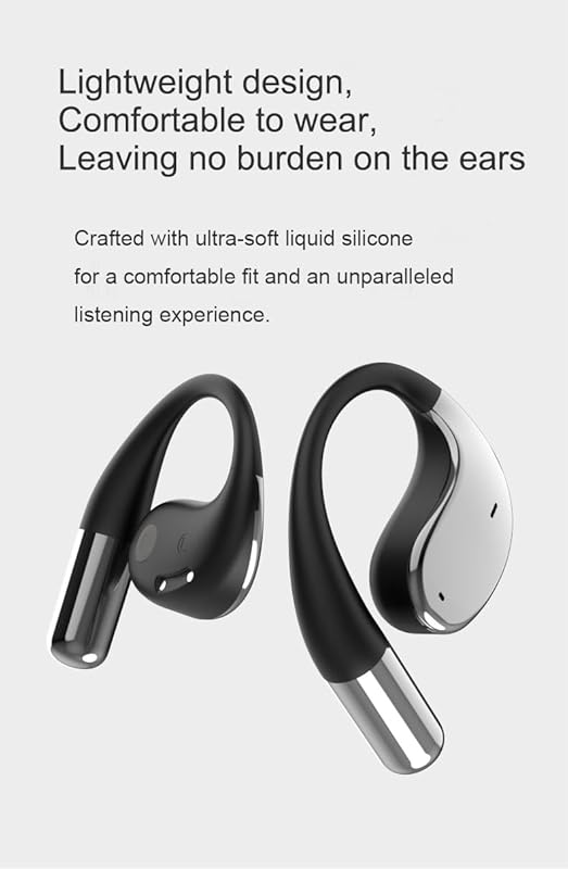 Wireless OWS AI Translation Earbuds with LED Display Case, Bluetooth, Digital Battery Indicator, 100+ Language Real -time,APP Compatible with iOS and Android