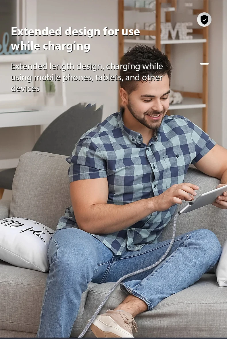 Type-C USB Elbow USBC Fast Charge Cable