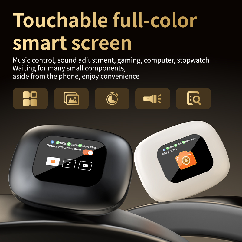 OWS Bluetooth Earphone Portable Earhook Wireless Earbuds with Low Bass