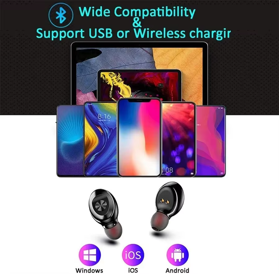 TWS Digital  Bluetooth 5.2 Bluetooth Headset