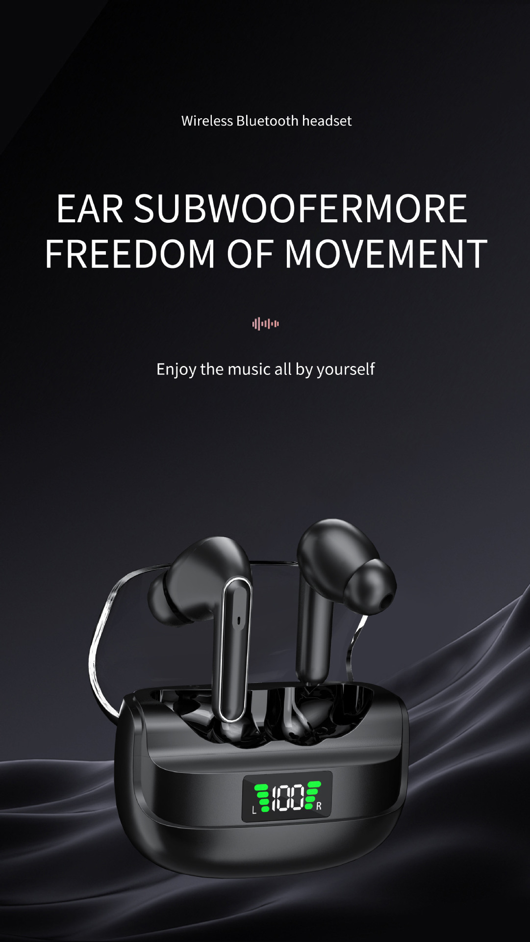 TWS  sports Wireless Bluetooth headphones Bluetooth 5.3