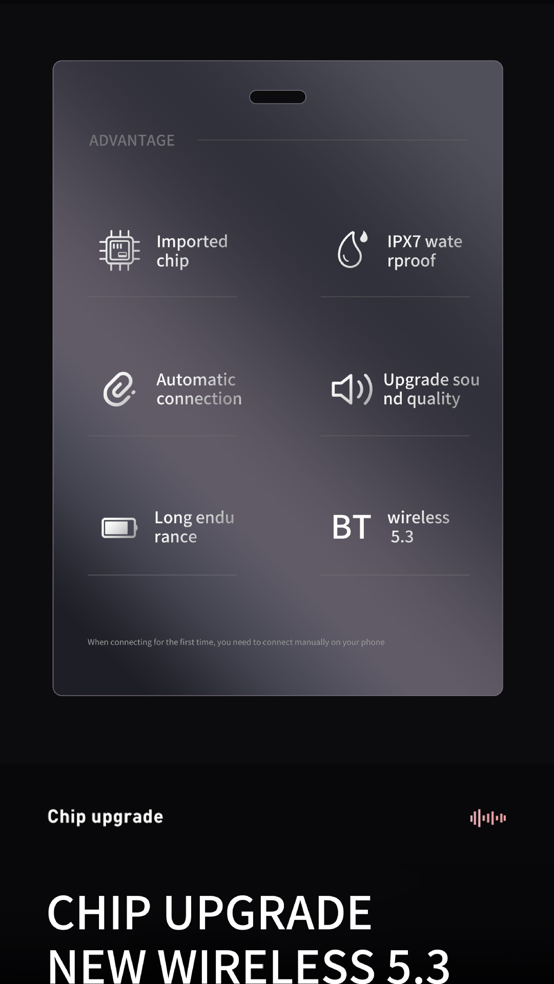 TWS  sports Wireless Bluetooth headphones Bluetooth 5.3