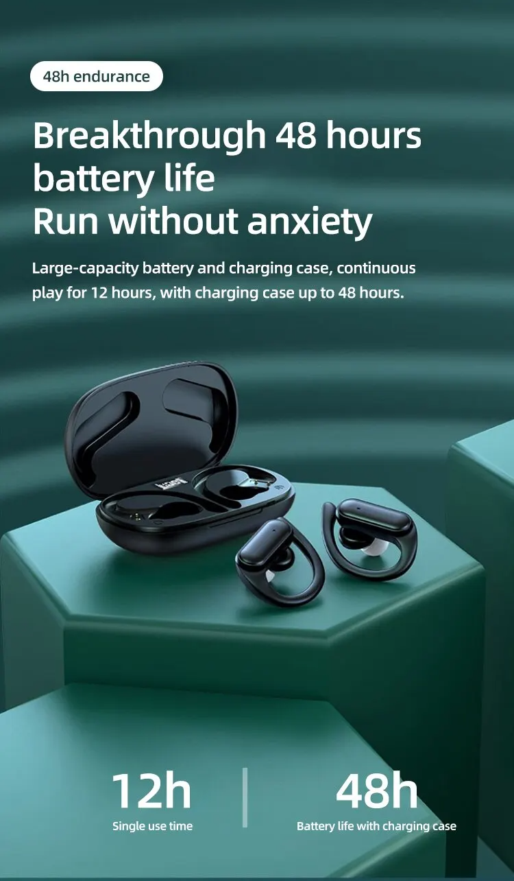 Wireless Bluetooth Headset Touch Light Mini High Quality