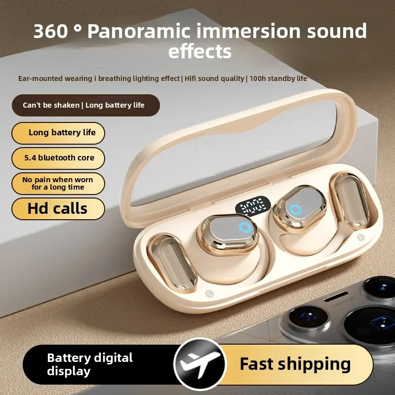 Waterproof ear-mounted Bluetooth headset