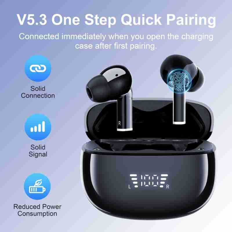 Wireless Bluetooth Earbuds V5.3