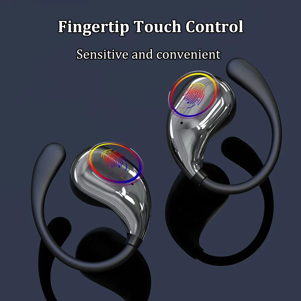 Bluetooth 5.4 Earphones Wireless Ear Hook 